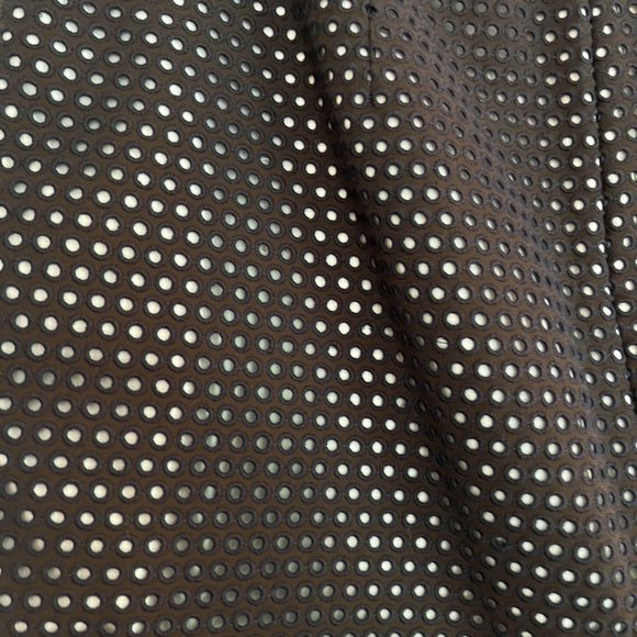 Tory Burch Embroidered Eyelet Pencil Skirt- 12 - Picture 12 of 13